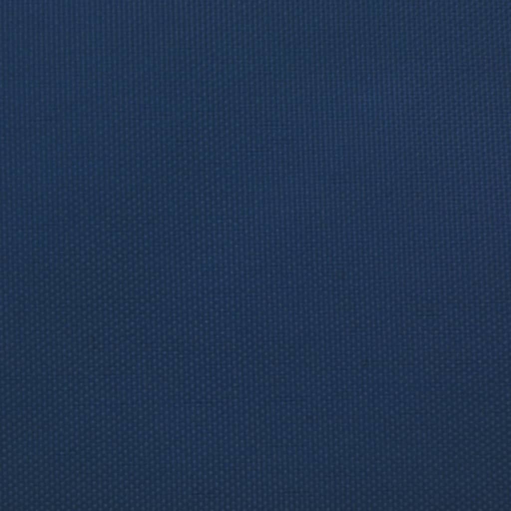 Parasole a Vela in Tela Oxford Quadrata 3x3 m Blu 135522