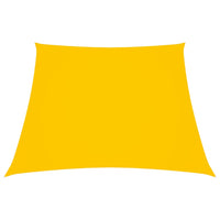 Parasole a Vela in Tela Oxford a Trapezio 2/4x3 m Giallo