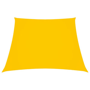 Parasole a Vela in Tela Oxford a Trapezio 2/4x3 m Giallo