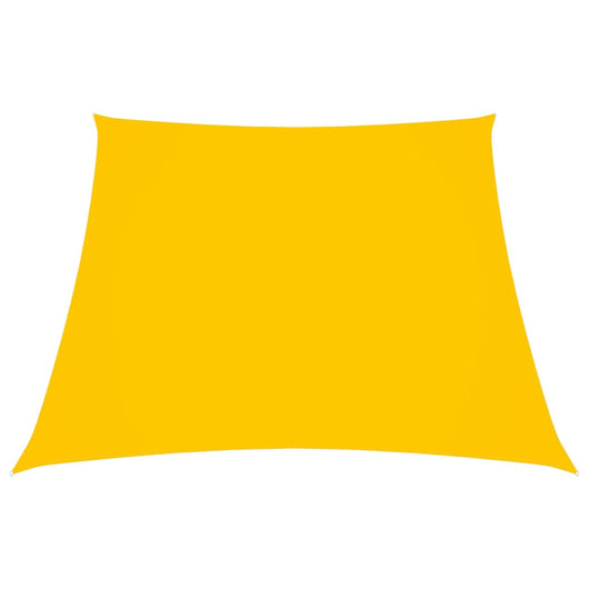 Parasole a Vela in Tela Oxford a Trapezio 2/4x3 m Giallo