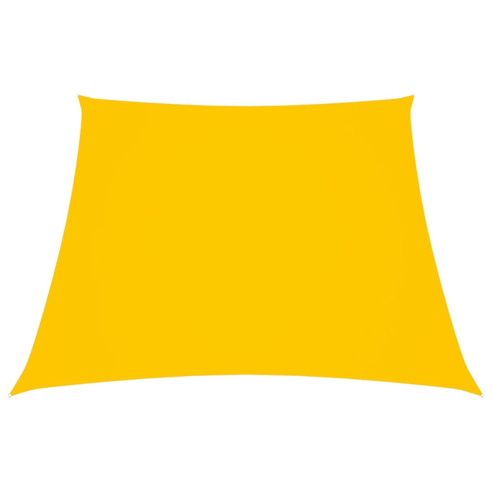 Parasole a Vela in Tela Oxford a Trapezio 2/4x3 m Giallo