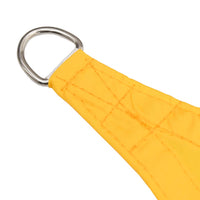 Parasole a Vela in Tela Oxford a Trapezio 2/4x3 m Giallo