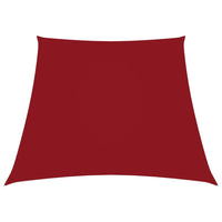 Parasole a Vela in Tela Oxford a Trapezio 2/4x3 m Rosso