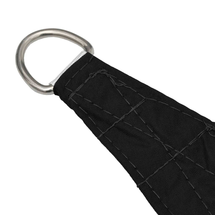 Parasole a Vela in Tela Oxford Quadrato 4,5x4,5 m Nero