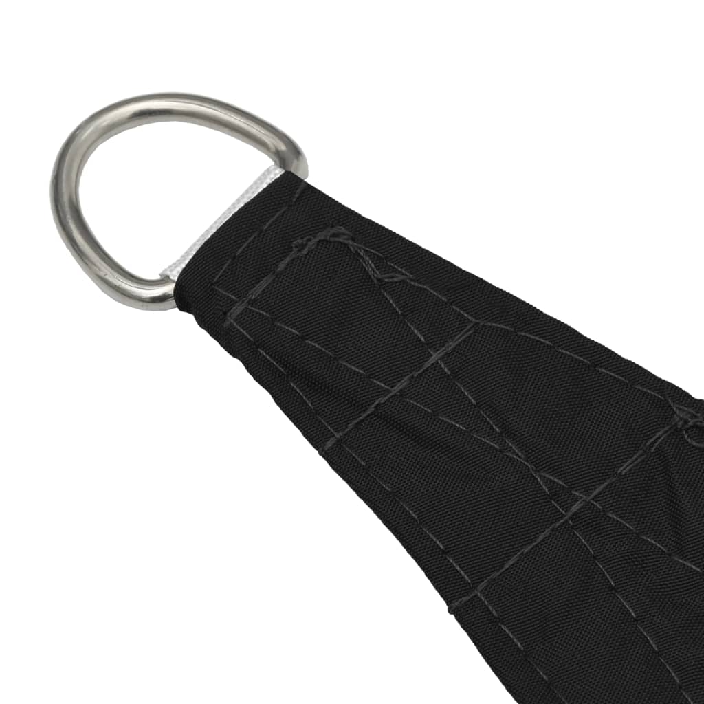 Parasole a Vela Oxford Rettangolare 2,5x3 m Nero 135755