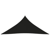 Parasole a Vela Oxford Triangolare 3x4x4 m Nero 135779