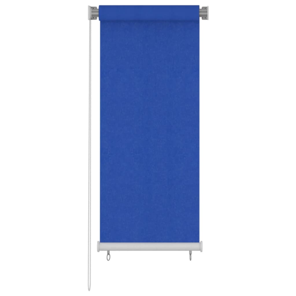 Tenda a Rullo per Esterni 60x140 cm Blu HDPE