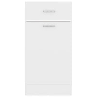 Armadio con Cassetto Bianco 40x46x81,5 cm in Truciolato 801212