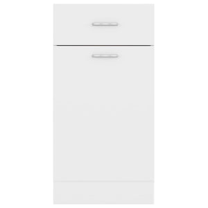 Armadio con Cassetto Bianco 40x46x81,5 cm in Truciolato 801212