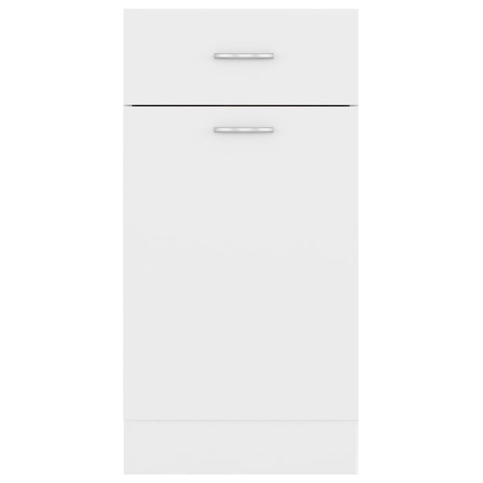 Armadio con Cassetto Bianco 40x46x81,5 cm in Truciolato 801212