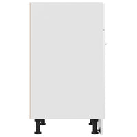 Armadio Inferiore Cassetto Bianco Lucido 60x46x81,5 Multistrato 801233