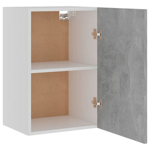 Armadio Sospeso Grigio Cemento 39,5x31x60 cm in Truciolato 801256