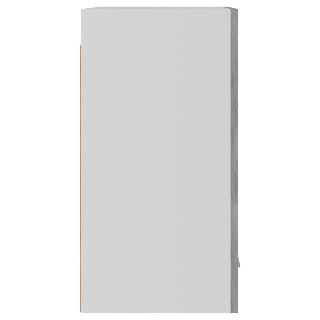 Armadio Sospeso Grigio Cemento 39,5x31x60 cm in Truciolato 801256