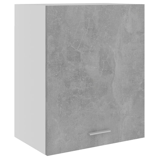 Armadio Sospeso Grigio Cemento 50x31x60 cm in Truciolato 801264