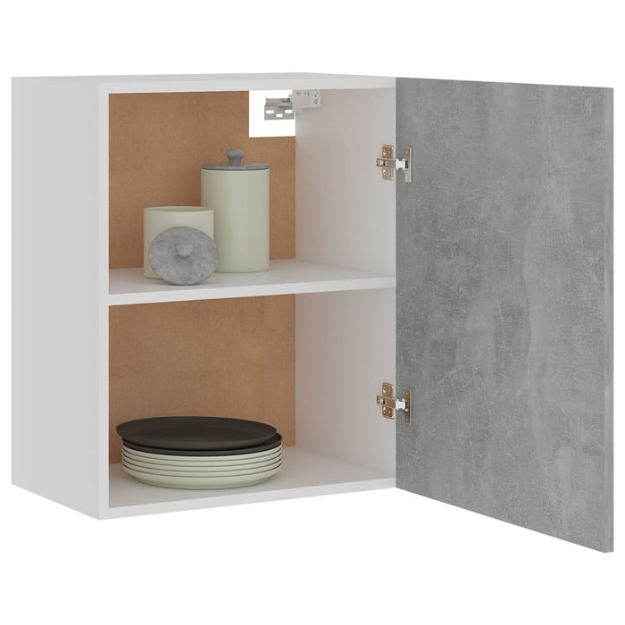 Armadio Sospeso Grigio Cemento 50x31x60 cm in Truciolato 801264