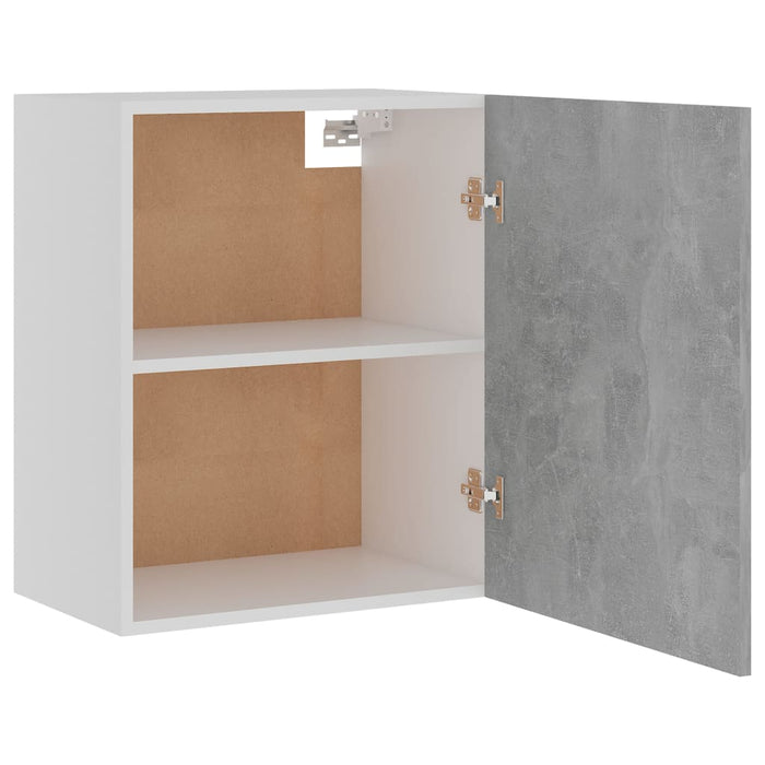 Armadio Sospeso Grigio Cemento 50x31x60 cm in Truciolato 801264