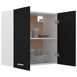 Armadio Sospeso Nero 60x31x60 cm in Truciolato 801269