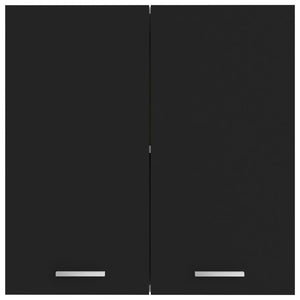 Armadio Sospeso Nero 60x31x60 cm in Truciolato 801269