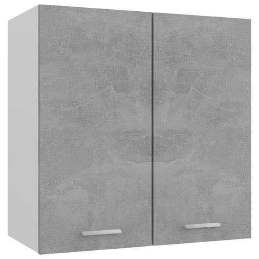 Armadio Sospeso Grigio Cemento 60x31x60 cm in Truciolato 801272