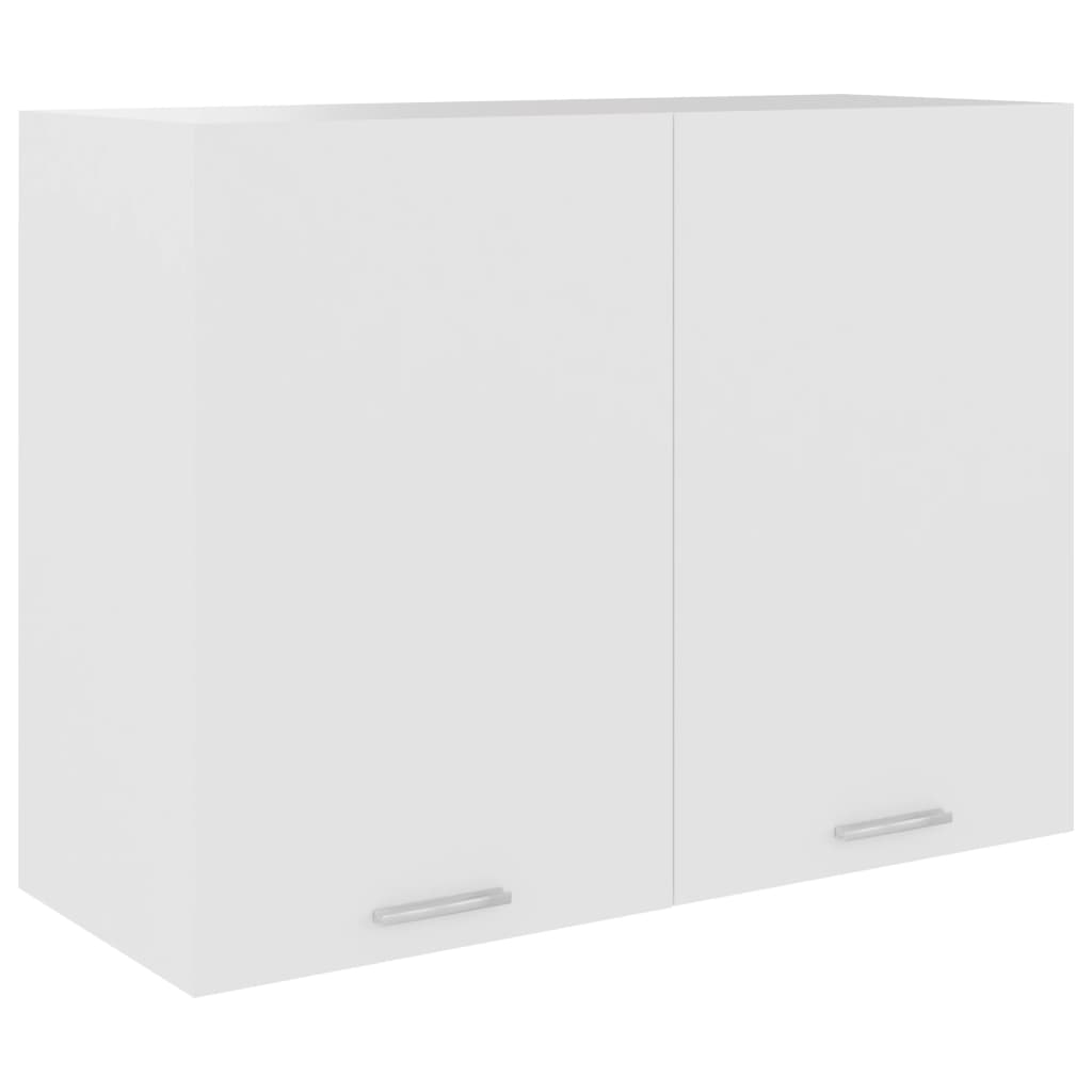 Mobile Pensile Bianco 80x31x60 cm in Legno Multistratocod mxl 97063