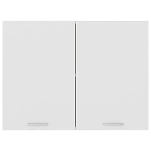 Armadio Sospeso Bianco 80x31x60 cm in Truciolato 801276