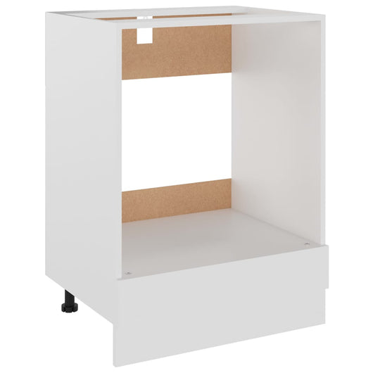 Armadio per Forno Bianco 60x46x81,5 cm in Legno Multistratocod mxl 97052