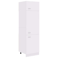 Armadio per Frigo Bianco 60x57x207 cm in Truciolato cod mxl 71553