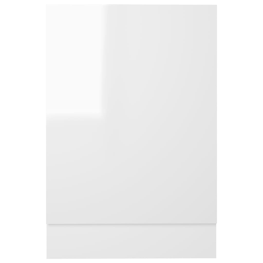 Pannello Lavastoviglie Bianco Lucido 45x3x67 cm Multistrato 802559