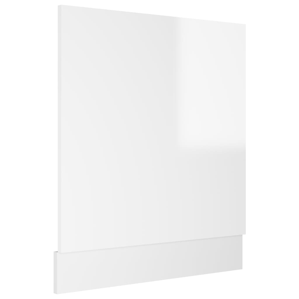 Pannello Lavastoviglie Bianco Lucido 59,5x3x67 cm Truciolato 802567