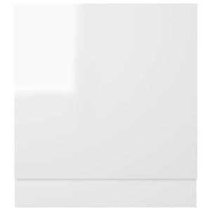 Pannello Lavastoviglie Bianco Lucido 59,5x3x67 cm Truciolato 802567