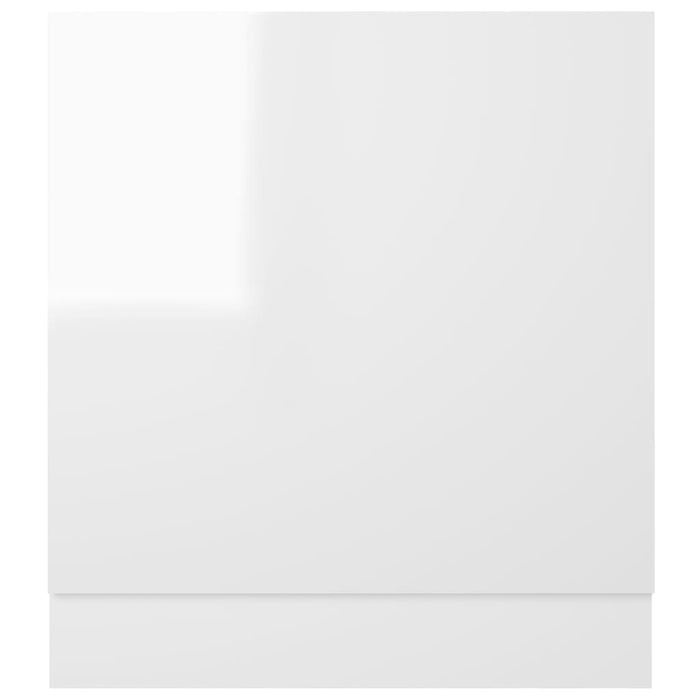 Pannello Lavastoviglie Bianco Lucido 59,5x3x67 cm Truciolato 802567