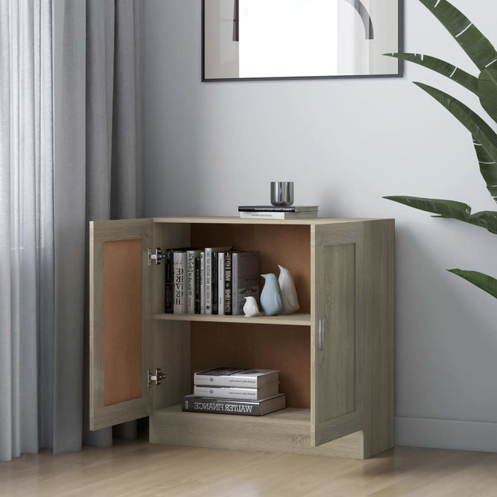 Libreria Rovere Sonoma 82,5x30,5x80 cm in Truciolato 802708