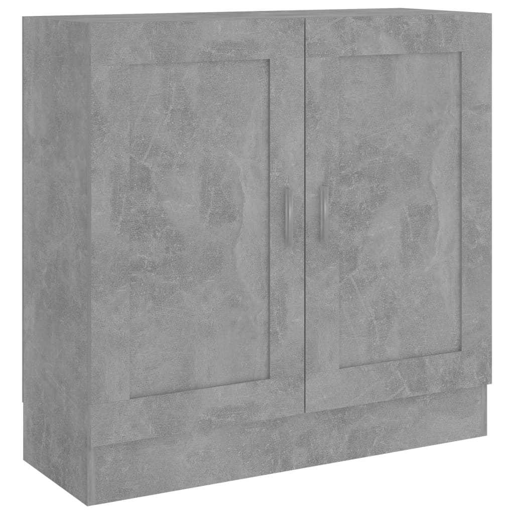 Libreria Grigio Cemento 82,5x30,5x80 cm in Truciolato