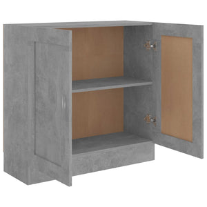 Libreria Grigio Cemento 82,5x30,5x80 cm in Truciolato