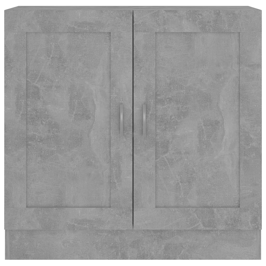 Libreria Grigio Cemento 82,5x30,5x80 cm in Truciolato