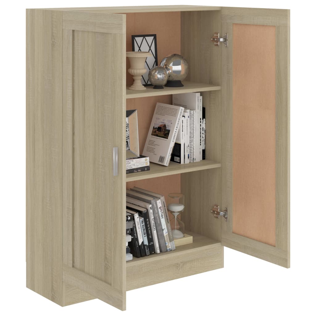 Libreria Rovere Sonoma 82,5x30,5x115 cm in Truciolato 802717