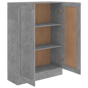 Libreria Grigio Cemento 82,5x30,5x115 cm in Truciolato cod mxl 13248