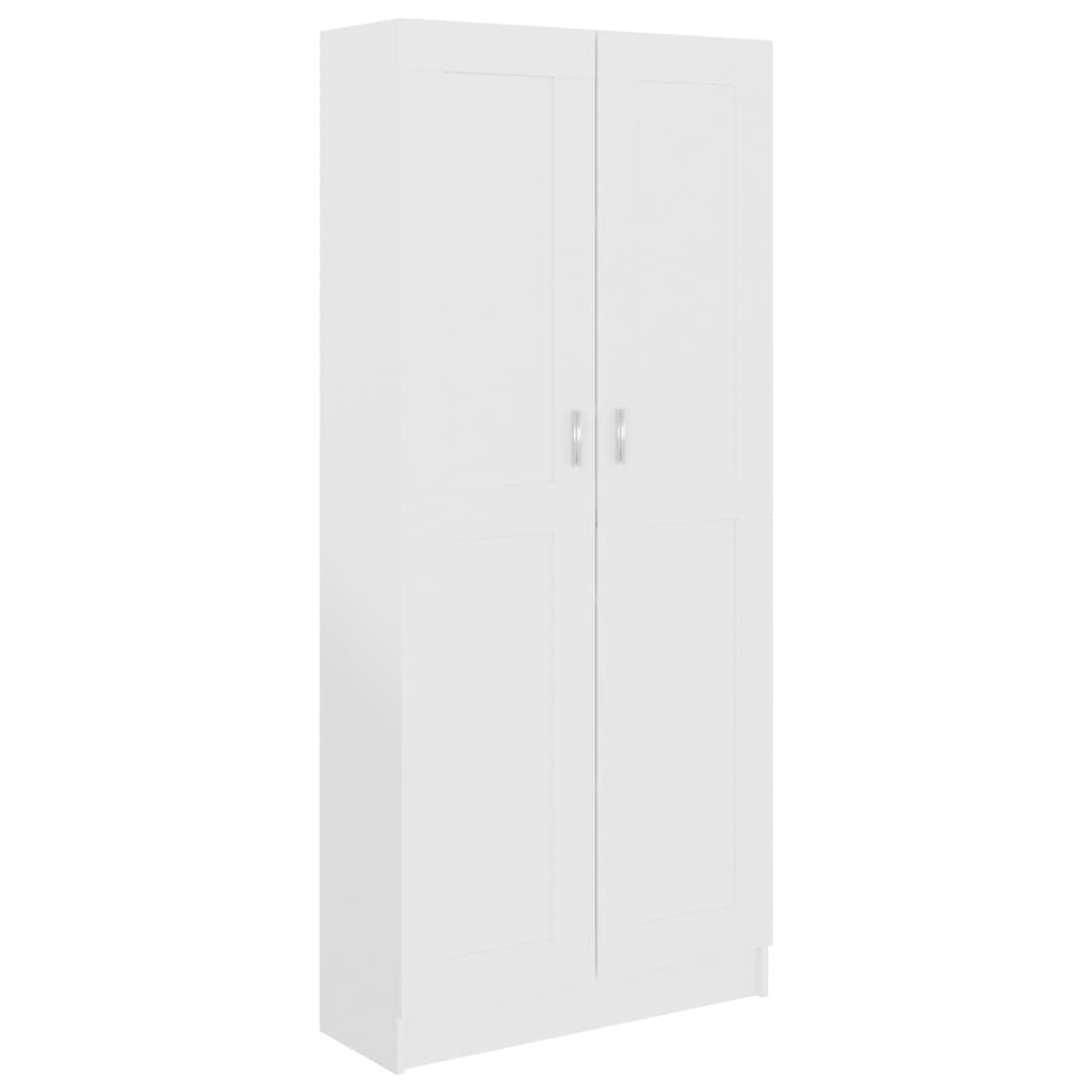 Libreria Bianca 82,5x30,5x185,5 cm in Truciolato 802732