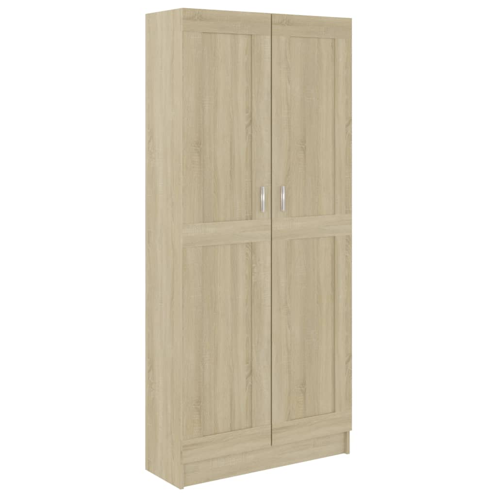 Libreria Rovere Sonoma 82,5x30,5x185,5 cm in Truciolato 802735