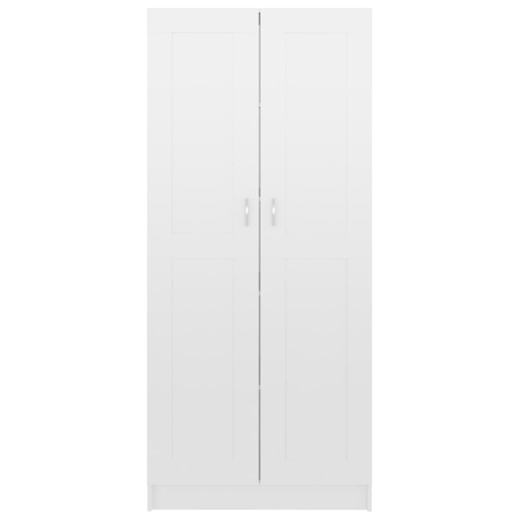 Libreria Bianco Lucido 82,5x30,5x185,5 cm in Truciolato cod mxl 8736