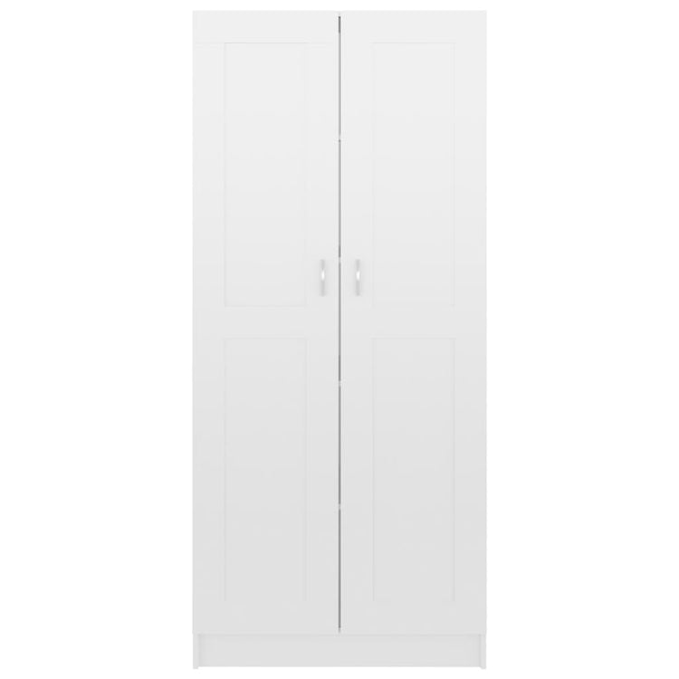 Libreria Bianco Lucido 82,5x30,5x185,5 cm in Truciolato cod mxl 8736