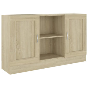 Credenza Rovere Sonoma 120x30,5x70 cm in Truciolato cod mxl 19969