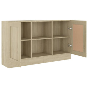 Credenza Rovere Sonoma 120x30,5x70 cm in Truciolato cod mxl 19969