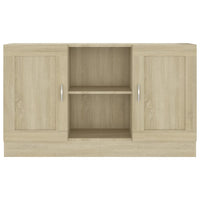 Credenza Rovere Sonoma 120x30,5x70 cm in Truciolato cod mxl 19969