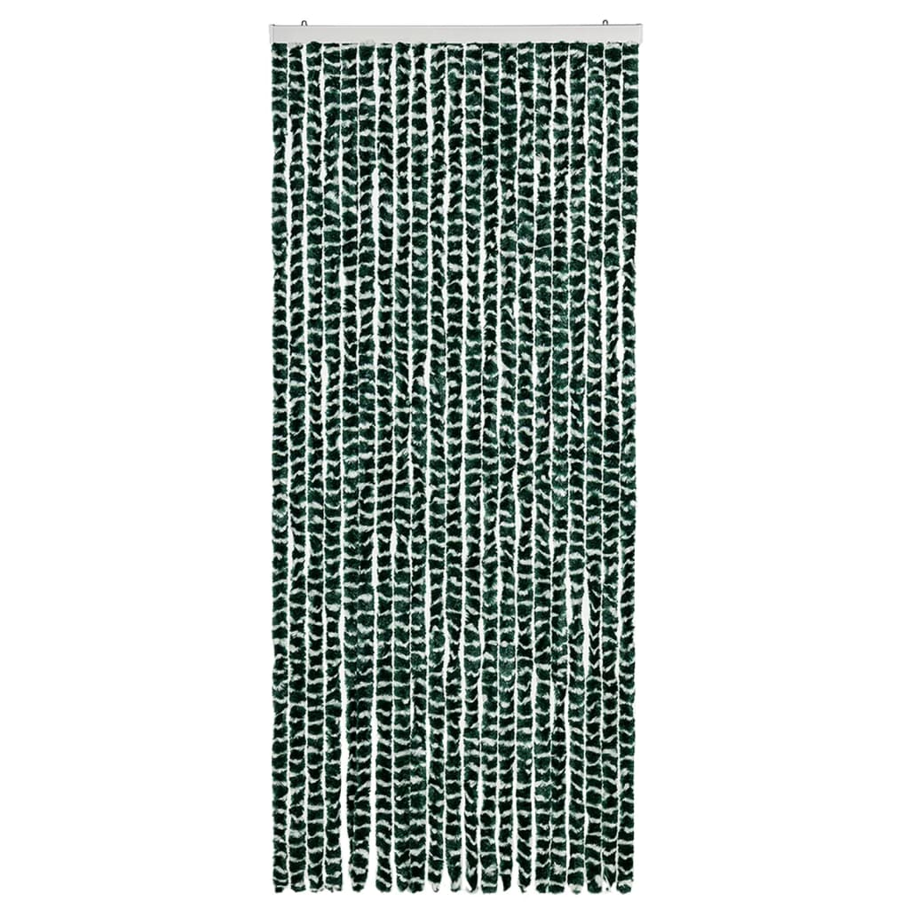 Zanzariera Verde e Bianco 90x220 cm Ciniglia cod mxl 57239