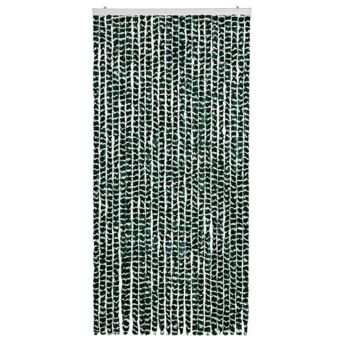 Zanzariera Verde e Bianco 100x220 cm Ciniglia 325447