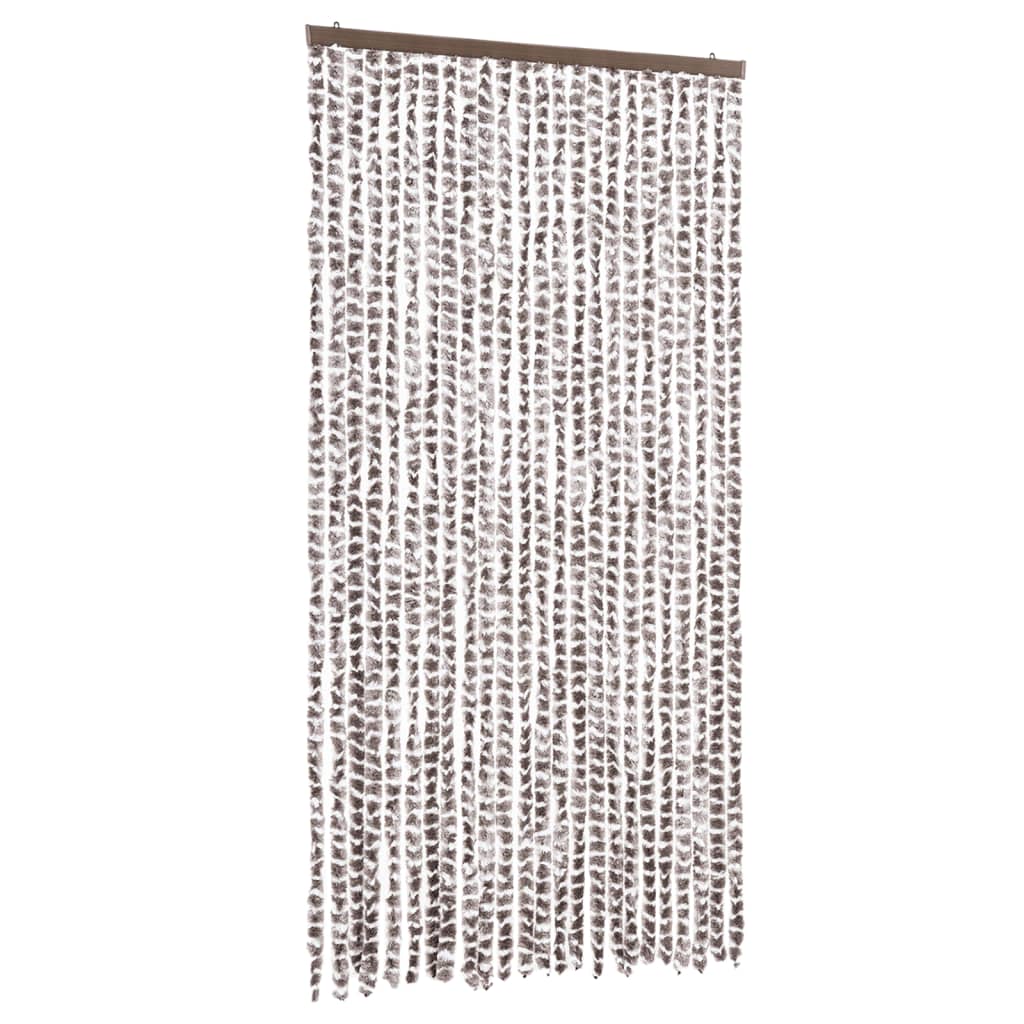 Zanzariera Grigio Talpa e Bianco 100x220 cm Ciniglia 325462