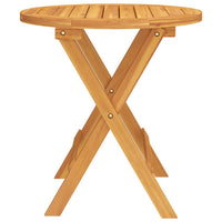 Tavolo da Bistrot Ø46x47 cm in Legno Massello di Acacia cod mxl 39765