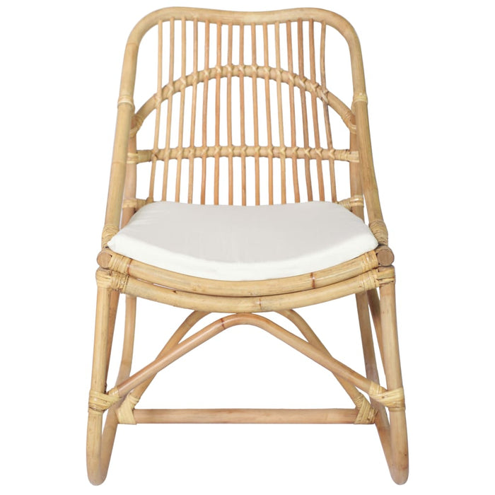 Sedia in Rattan e Lino cod 8598