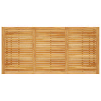 Tavolo da Pranzo da Giardino 206x100x74 cm in Massello Acacia cod mxl 51679